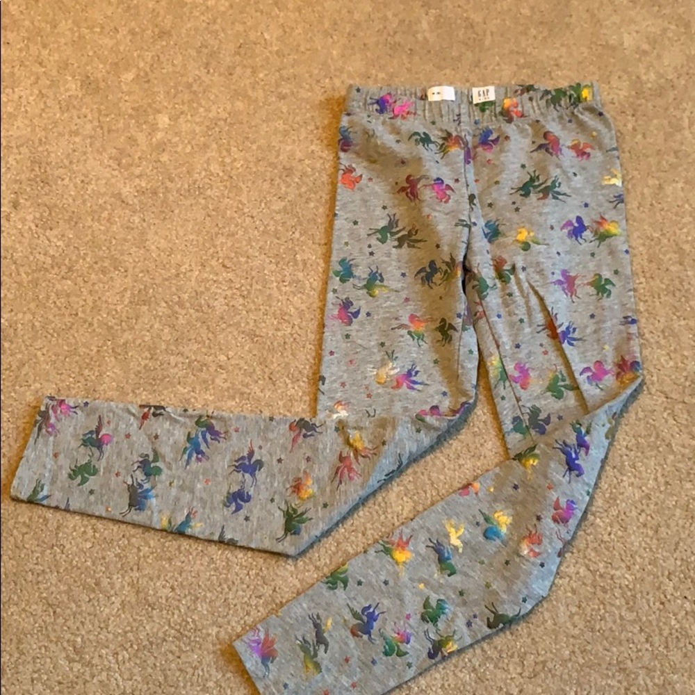 Girls Unicorn Pants.